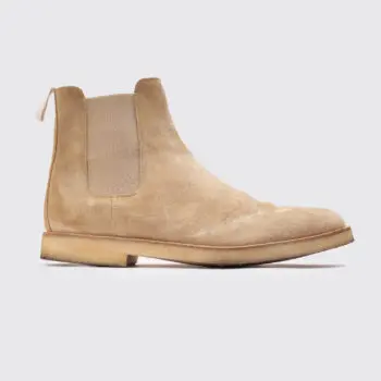 Common Projects Chelsea Boots Size EU43 Men Tonal Beige Suede