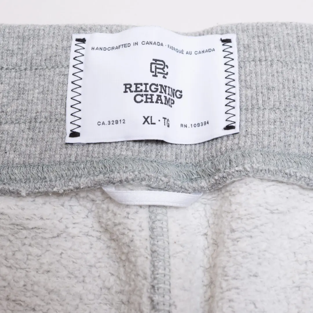 Reigning Champ Jogger Gray Size XL Cotton Blend Athletic Pants