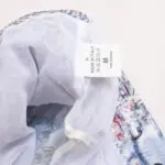 Isaia Napoli Swim Shorts Size M Blue White Capri Italy Landmarks