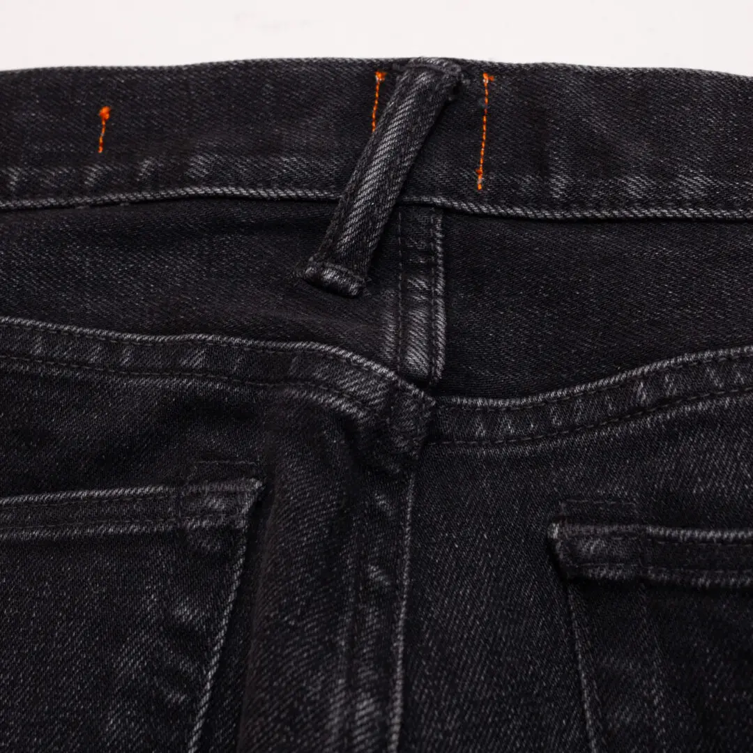 Hiroshi Kato Jean W31 Black The Pen Slim Paul 14oz Selvedge Denim