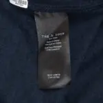 Rag & Bone Shirt Size S Men Dark Blue Stretch Linen Pullover