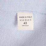 Isaia Napoli Shirt Size 17 (EU43) Lightweight Blue Short Sleeve