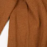 Sease Sweater Size XL Men Tan Textured Knit Virgin Wool Crew Neck