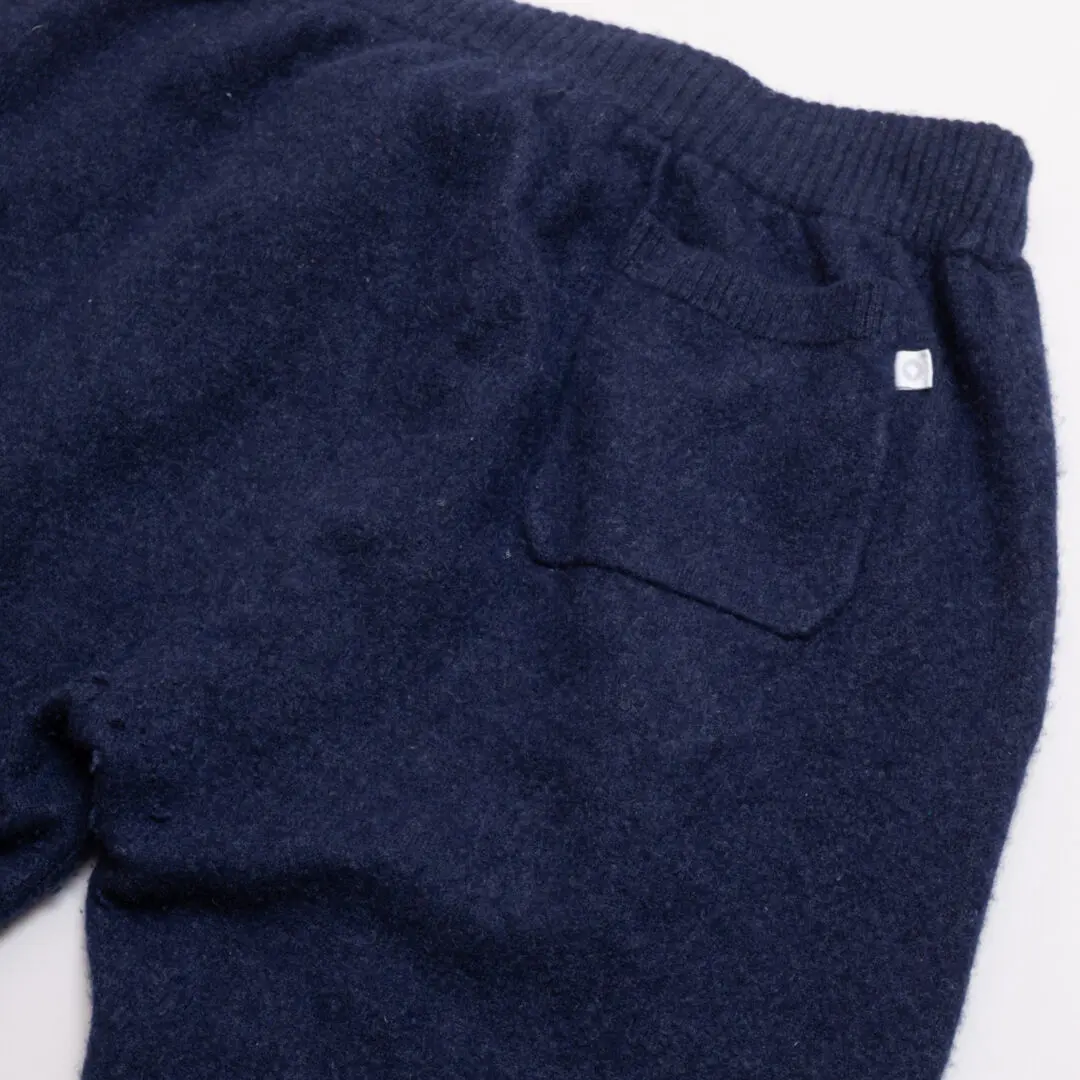 Derek Rose Cashmere Jogger Pant Size XL Navy Blue Lounge Sweats