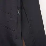 Peter Millar Size L Men Orion Black Full Zip Quilted Golf Hoodie