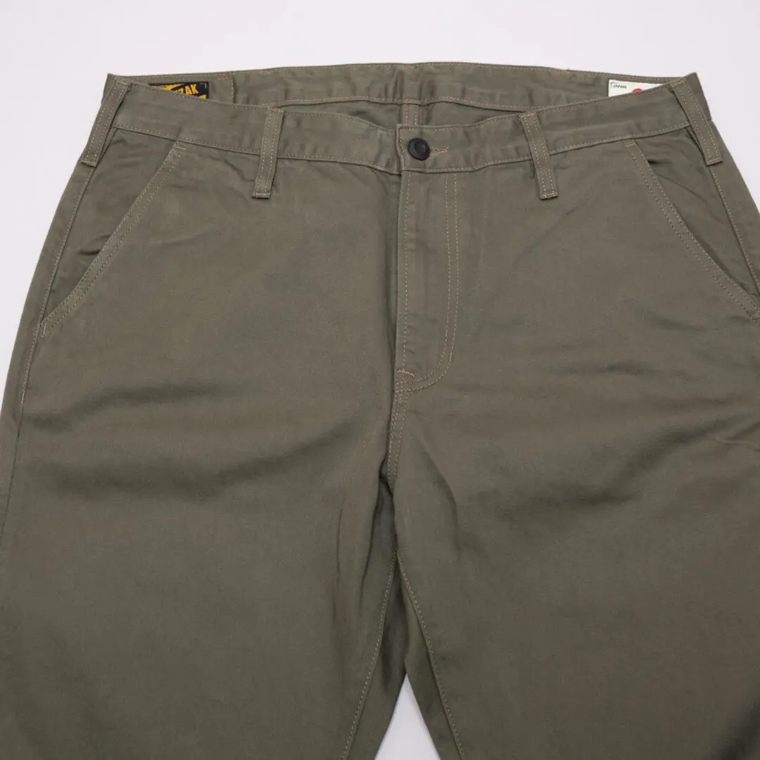 Benzak Denim Developers Pant W32 Olive Green Scout Military Chino