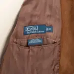 Polo Ralph Lauren Sport Coat Size XL Light Brown Suede Leather