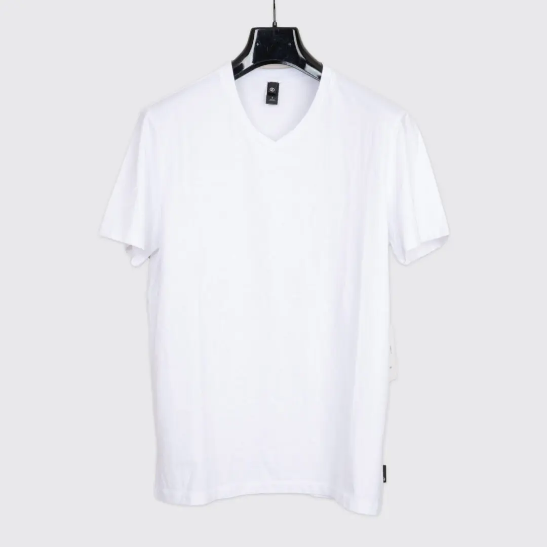 AG Adriano Goldschmied Bryce T-Shirt Size S Men True White V-Neck