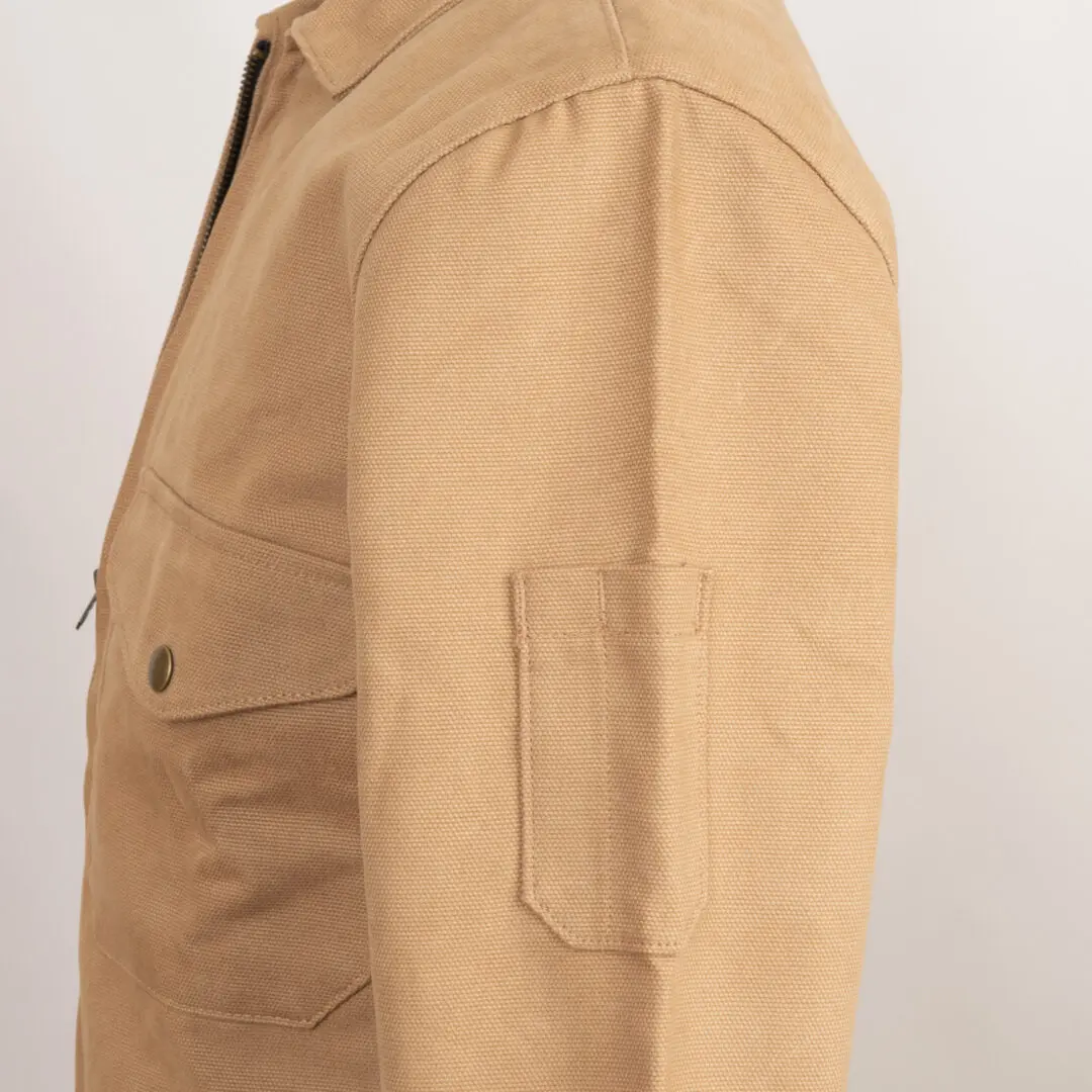 Dehen 1920 Work Jacket Size XS Brisbane Moss 12oz Duck Canvas