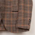 Paul Stuart Sport Coat Size EU50 Brown Houndstooth Check Wool