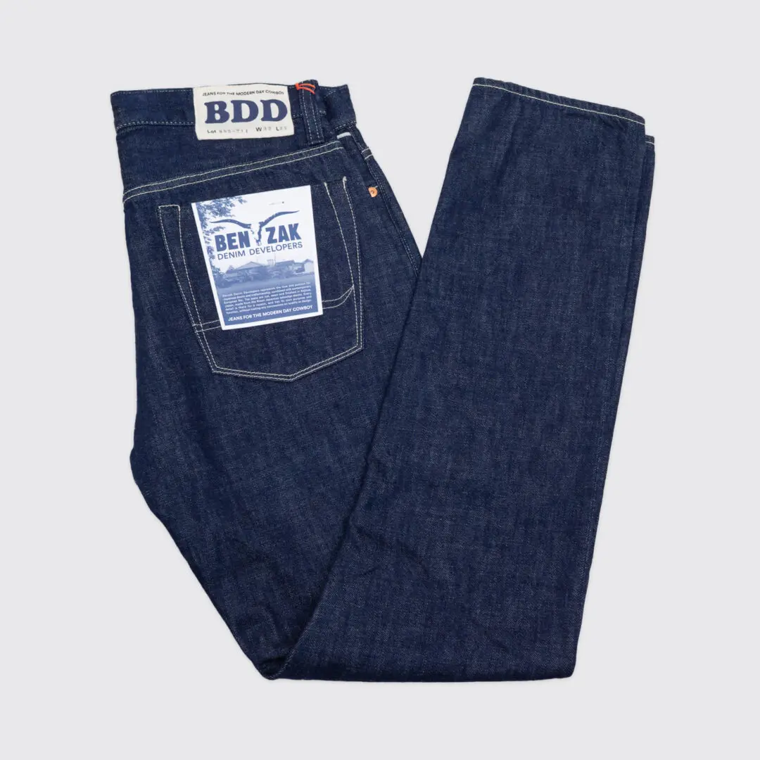 Benzak Denim Developers Jean 711 Fit 11oz Relaxed Taper Japanese Selvedge