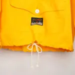 Bryceland's Foul Weather Anorak Jacket Size S Yellow Waterproof