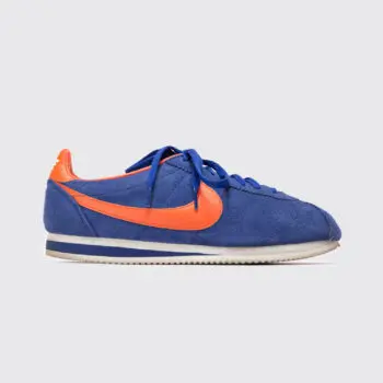 Nike Classic Cortez Sneakers Size 12 Men Blue Orange Suede