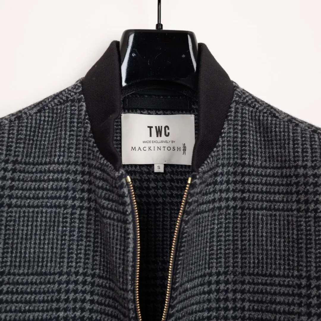 The Workers Club Vest Size S Lovat Navy Glen Plaid Utility Gilet