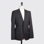 Ted Baker Endurance Suit Size 38R Slim Solid Black Wool 2-Button