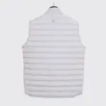 Peter Millar Regent Vest Size M Gale Grey Light Quilted Puffer