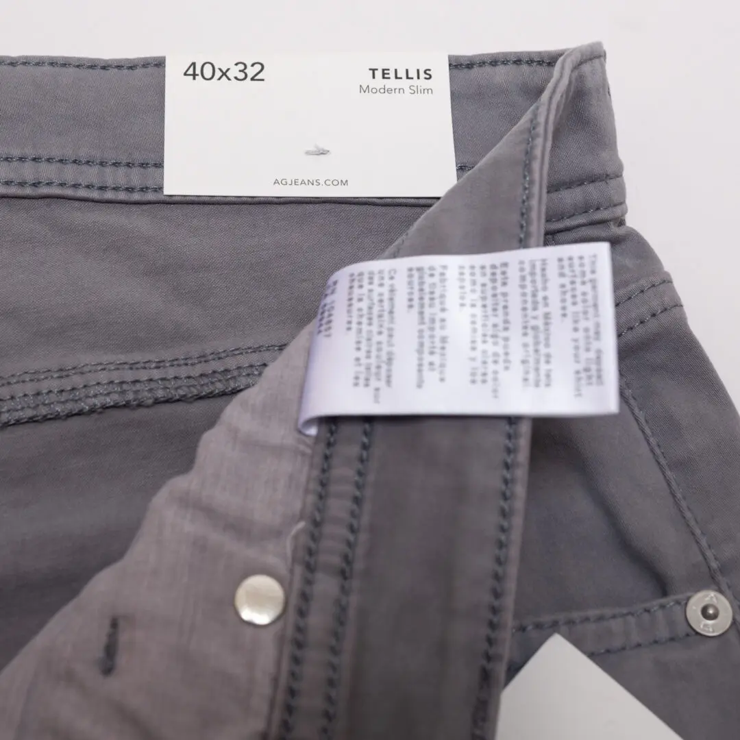 AG Adriano Goldschmied Tellis SUD W40 L32 Grey Modern Slim Jean