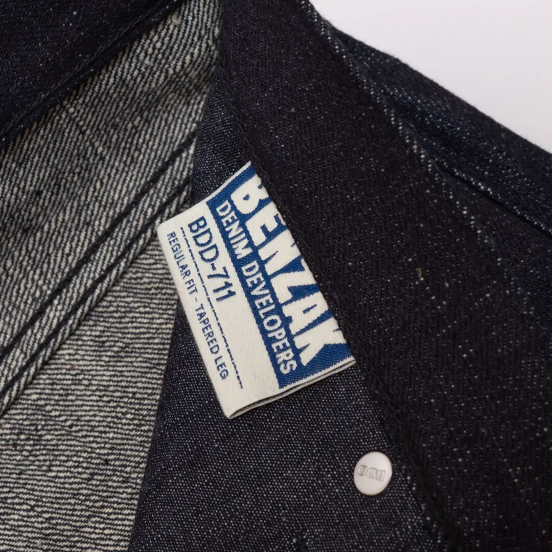 Benzak Denim Developers Jean Dark 18oz Selvedge 711 Fit Made in Japan