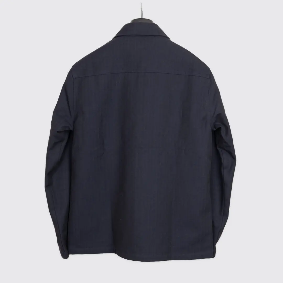 The Quartermaster Fatigue Shirt Jacket Size S Black Made in Italy