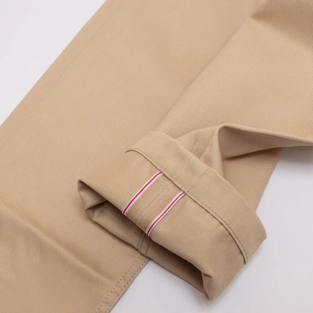 Iron Heart Pant W31 Men 9oz Slim Cotton Tapered Chino IH-721-KHA