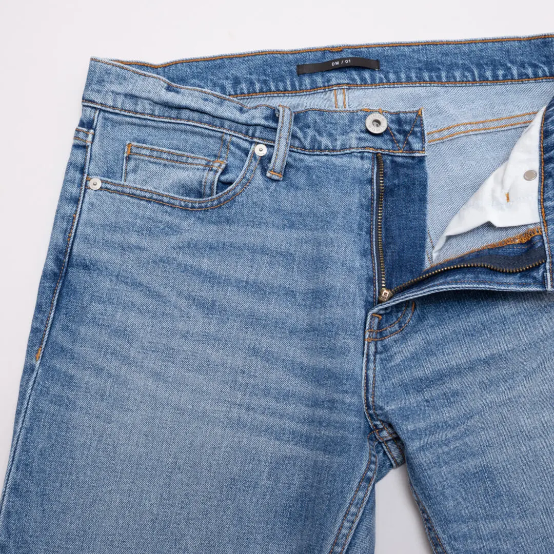 Vince Exclusive DM 01 Straight Jeans W31 Men Light Wash Cotton