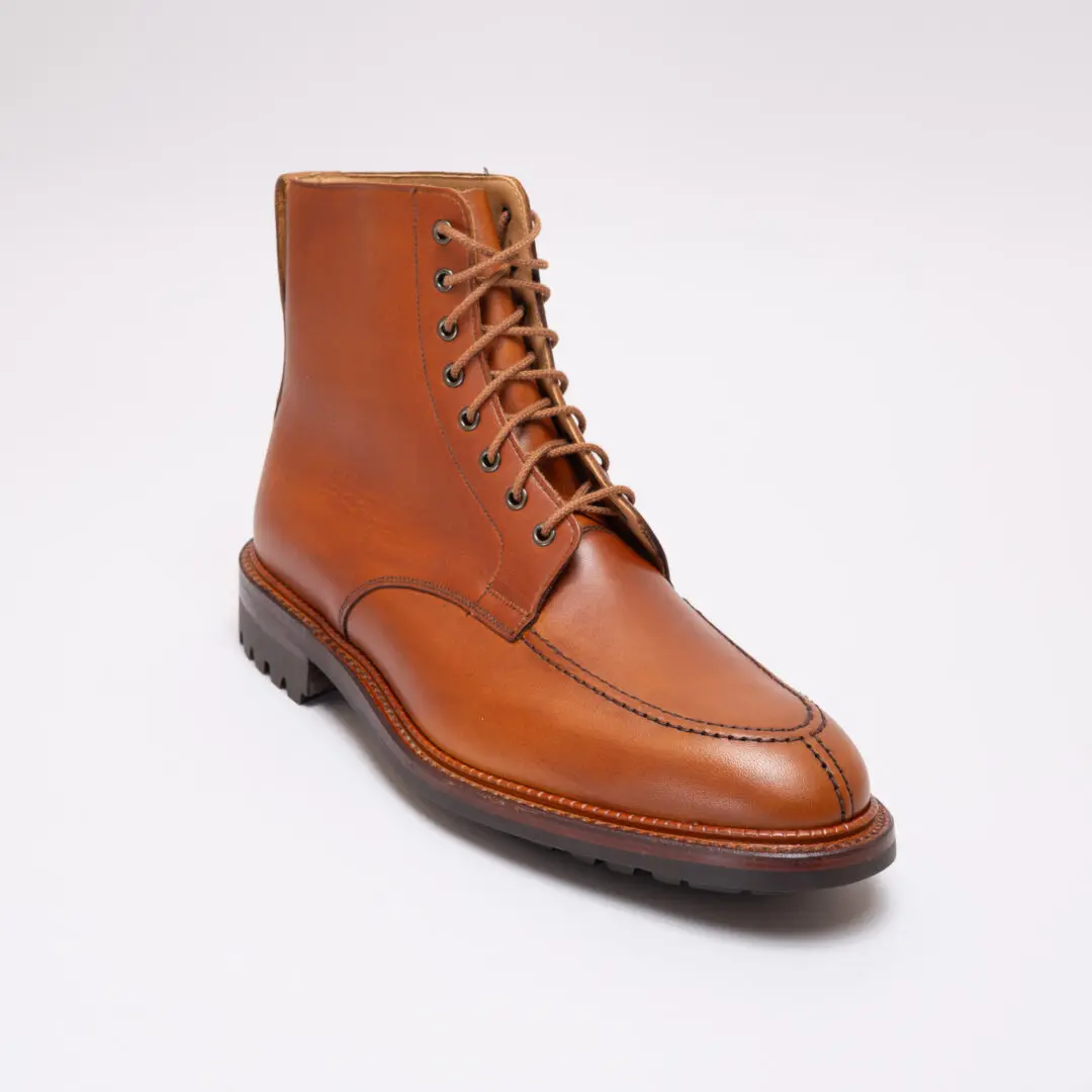 Crockett & Jones Boots Size UK11 Shannon-2 Oak Wax Hide Commando Sole