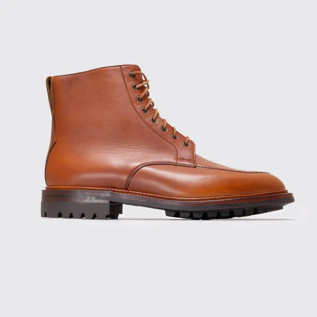 Crockett & Jones Boots Size UK11 Shannon-2 Oak Wax Hide Commando Sole