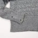 Brooks Brothers Black Fleece Sweater BB2 Gray Cashmere Rollneck