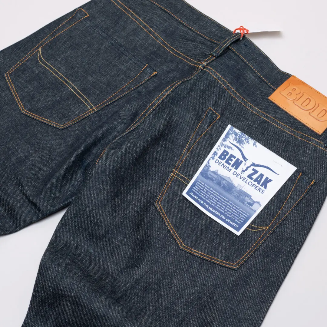 Benzak Denim Developers Jeans 15oz Organic Cotton Japanese Selvedge