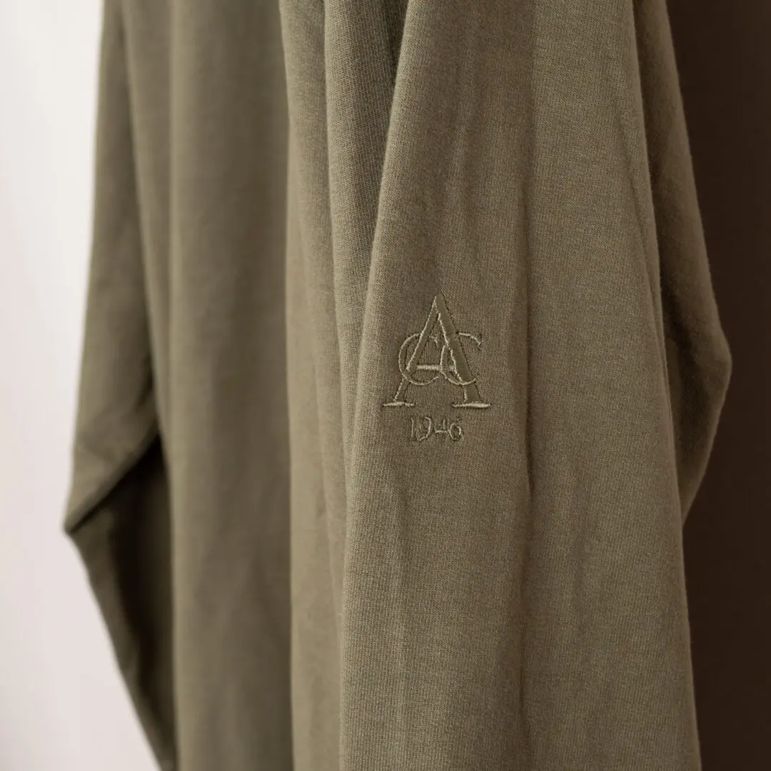 Peter Millar Size L Men Lava Wash Quarter Zip Sweatshirt Olive