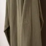 Peter Millar Size L Men Lava Wash Quarter Zip Sweatshirt Olive