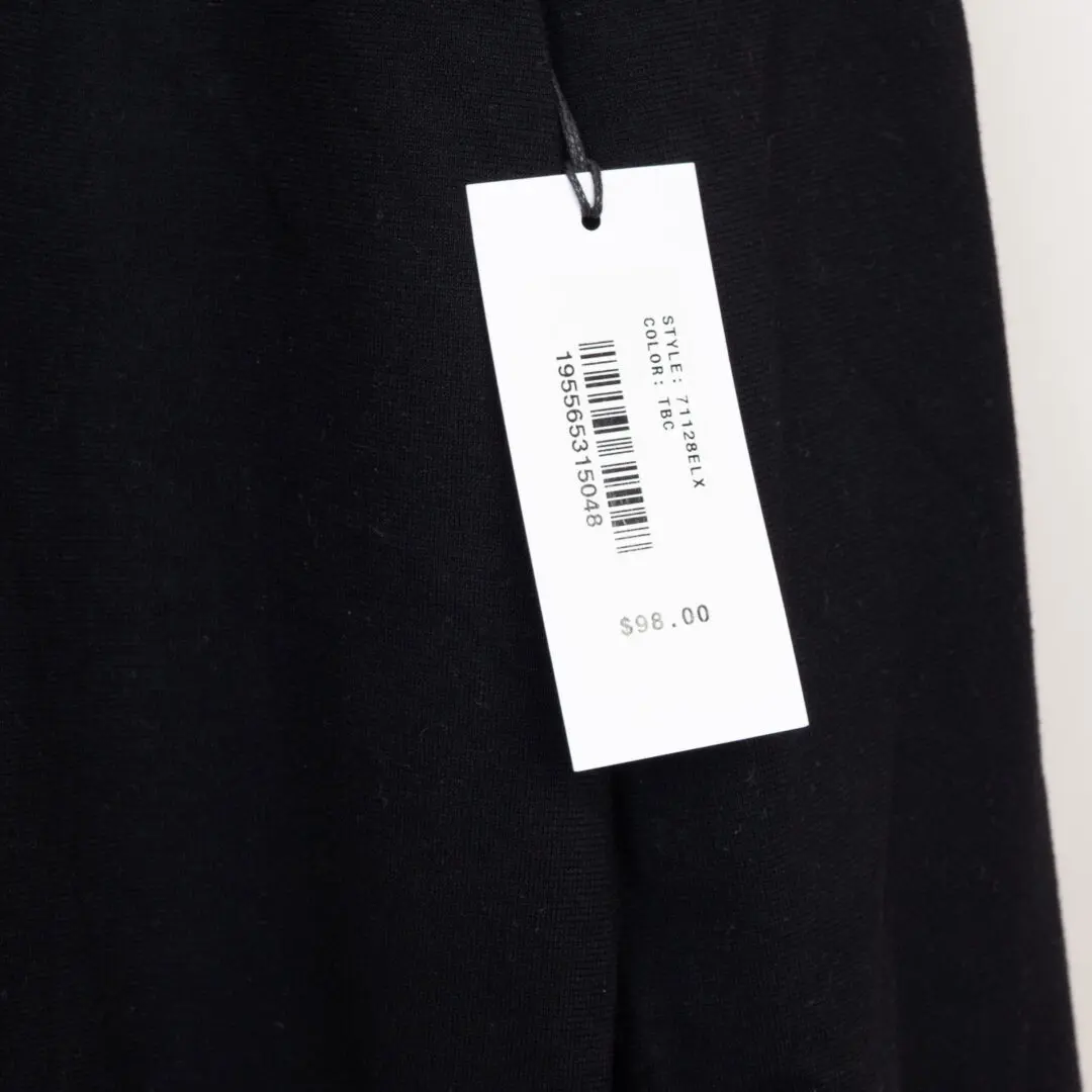 AG Adriano Goldschmied Arc T-Shirt Size S Men True Black Cotton