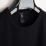AG Adriano Goldschmied Arc T-Shirt Size S Men True Black Cotton