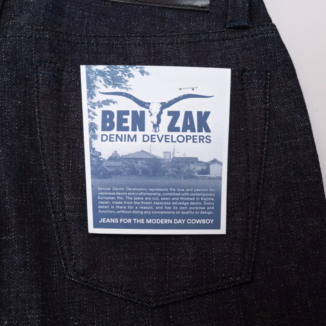 Benzak Denim Developers Jean Dark 18oz Selvedge 711 Fit Made in Japan