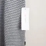 AG Adriano Goldschmied Size L Bryce Johnny Collar Polo Shirt Grey
