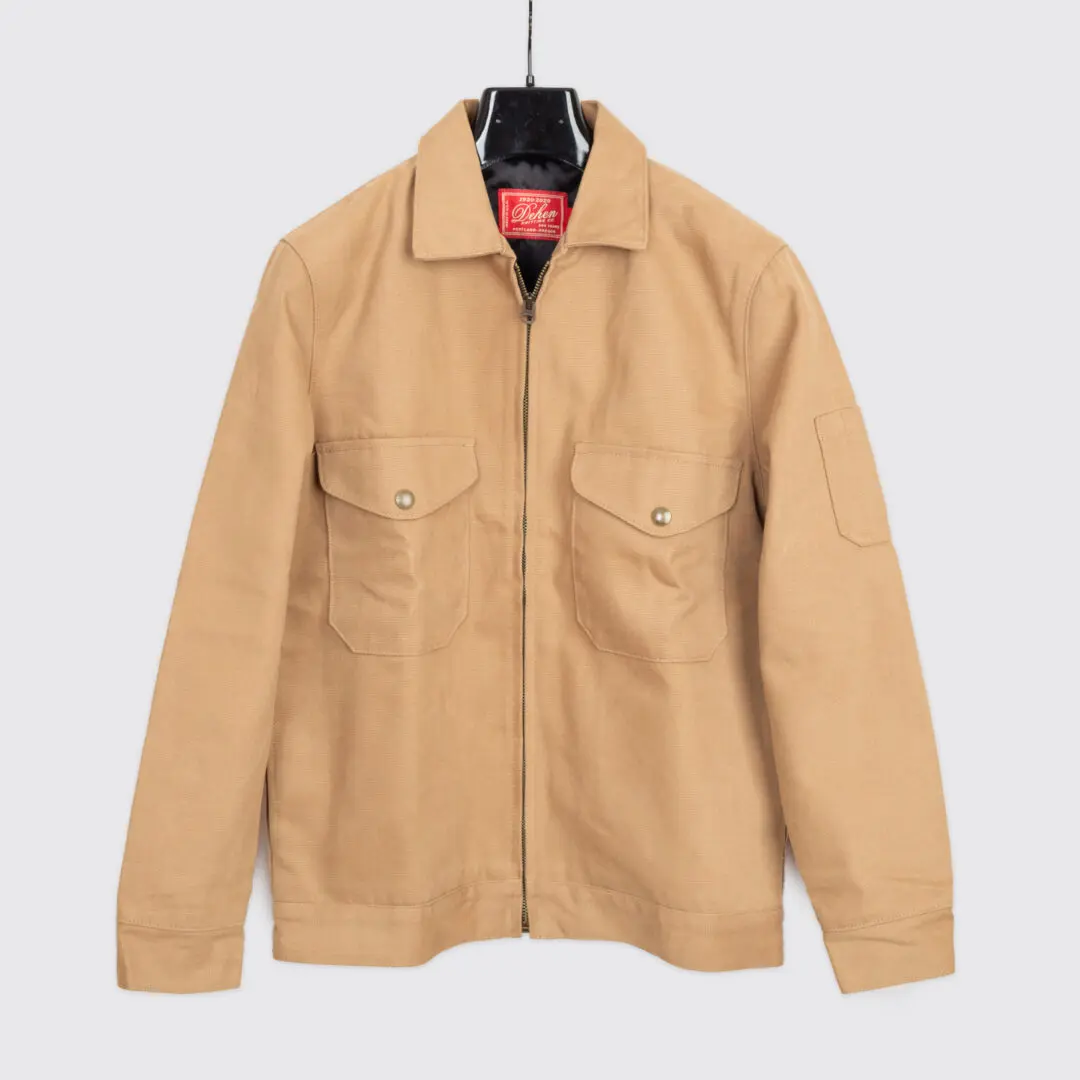 Dehen 1920 Work Jacket Size XS Brisbane Moss 12oz Duck Canvas