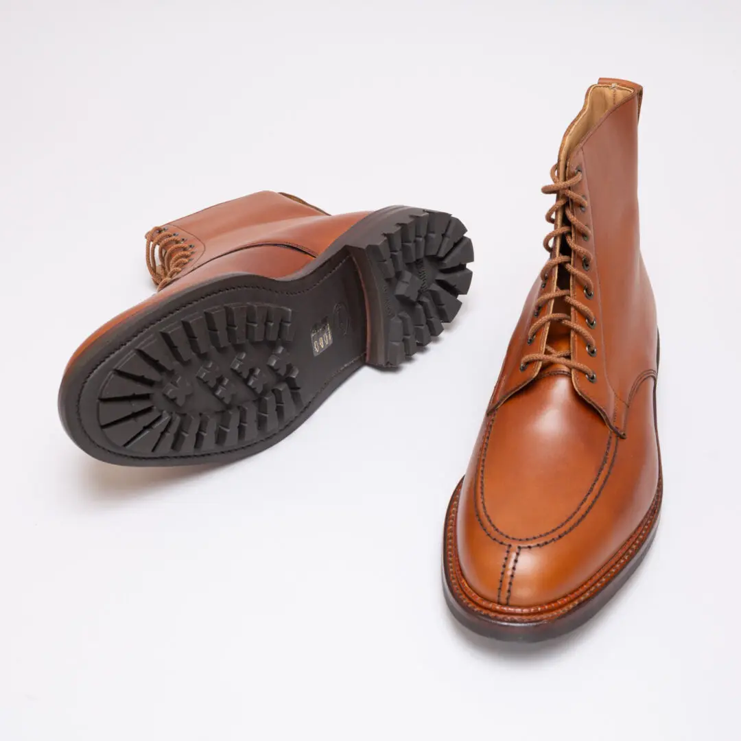 Crockett & Jones Boots Size UK11 Shannon-2 Oak Wax Hide Commando Sole