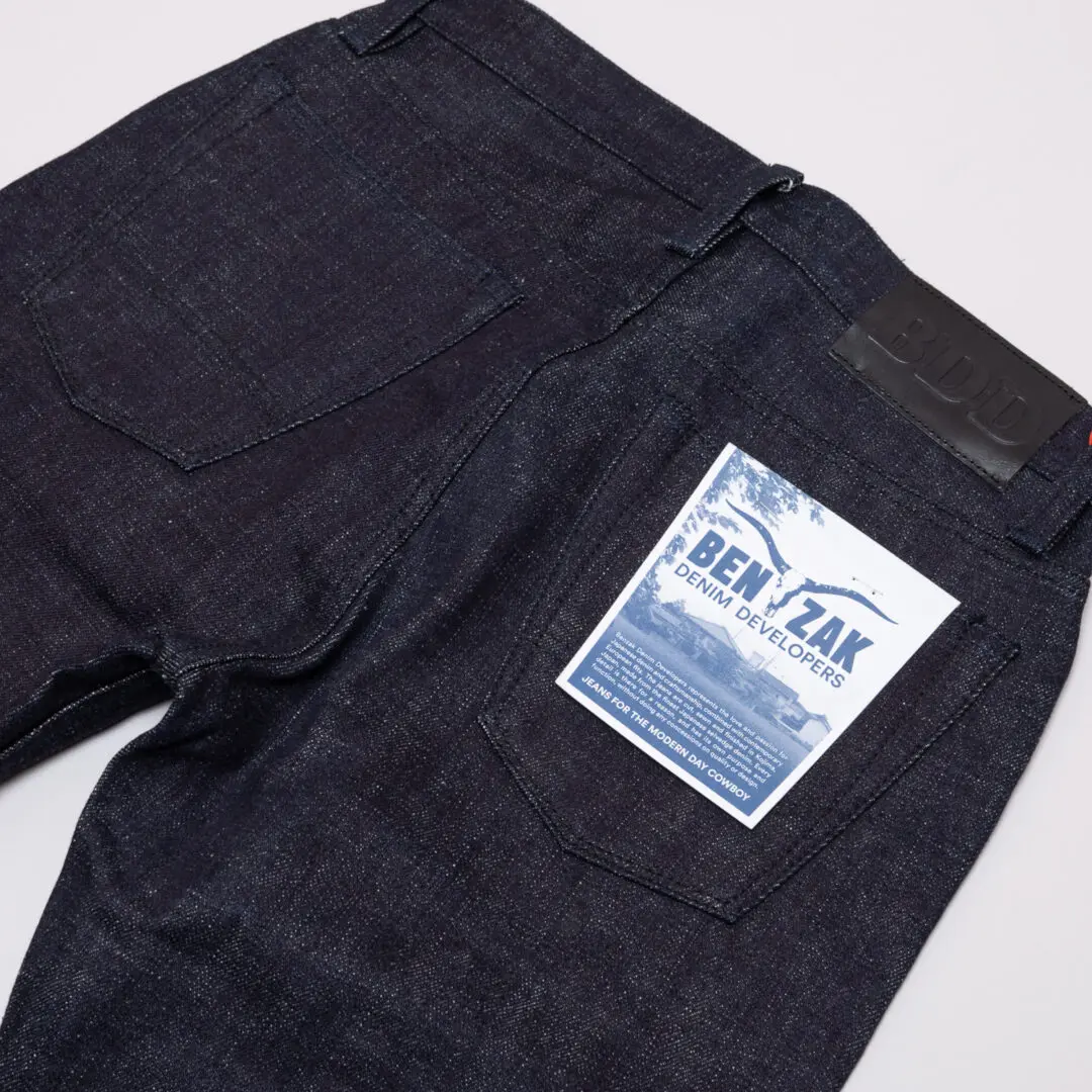 Benzak Denim Developers Jean Dark 18oz Selvedge 711 Fit Made in Japan