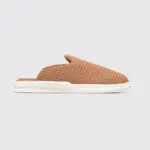 Lusso Cloud Pelli Slide Shoes Size US10 Men Chestnut Marshmallow