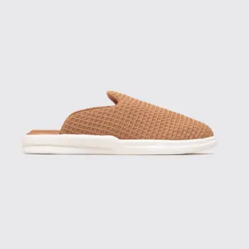 Lusso Cloud Pelli Slide Shoes Size US10 Men Chestnut Marshmallow