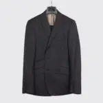 Ted Baker Endurance Suit Size 38R Slim Solid Black Wool 2-Button