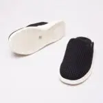 Lusso Cloud Pelli Slide Shoes Size US9 Men Jet Black Marshmallow