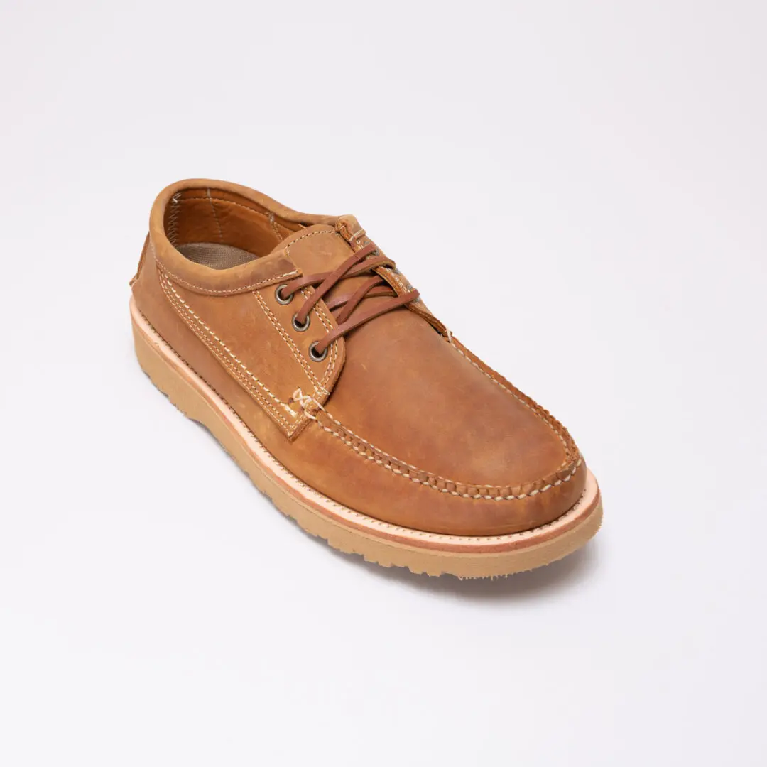 Easymoc Shoes Size 11 Men Rambler 3-Eye Blucher Moc Made in Maine