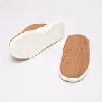 Lusso Cloud Pelli Slide Shoes Size US10 Men Chestnut Marshmallow