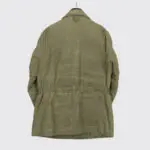 Drake's D-43 Field Jacket Size 38 Short Army Green Linen Waxed