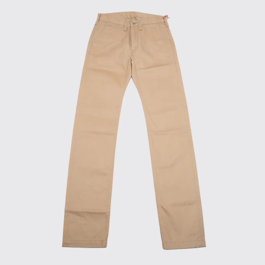Iron Heart Pant W31 Men 9oz Slim Cotton Tapered Chino IH-721-KHA