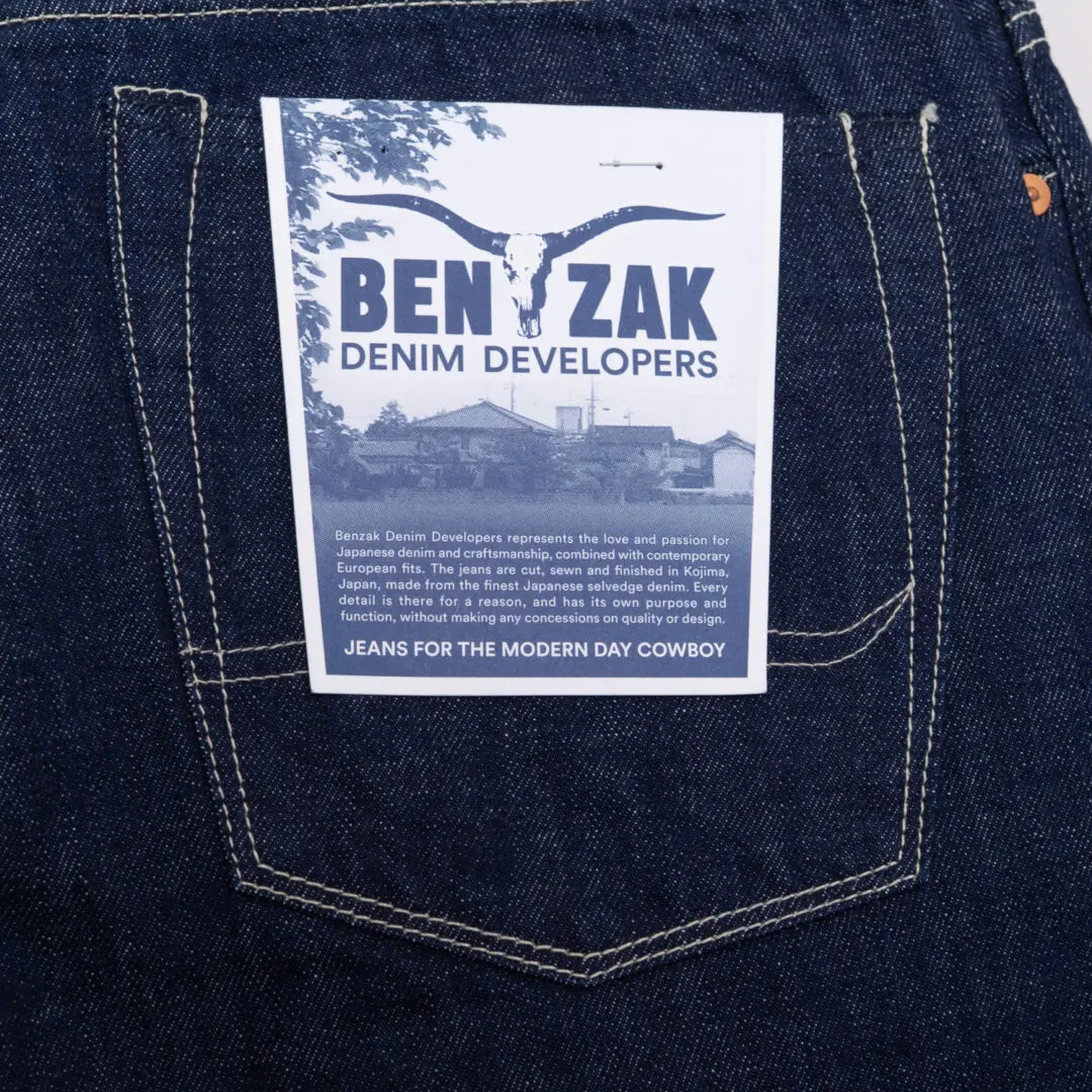 Benzak Denim Developers Jean 711 Fit 11oz Relaxed Taper Japanese Selvedge