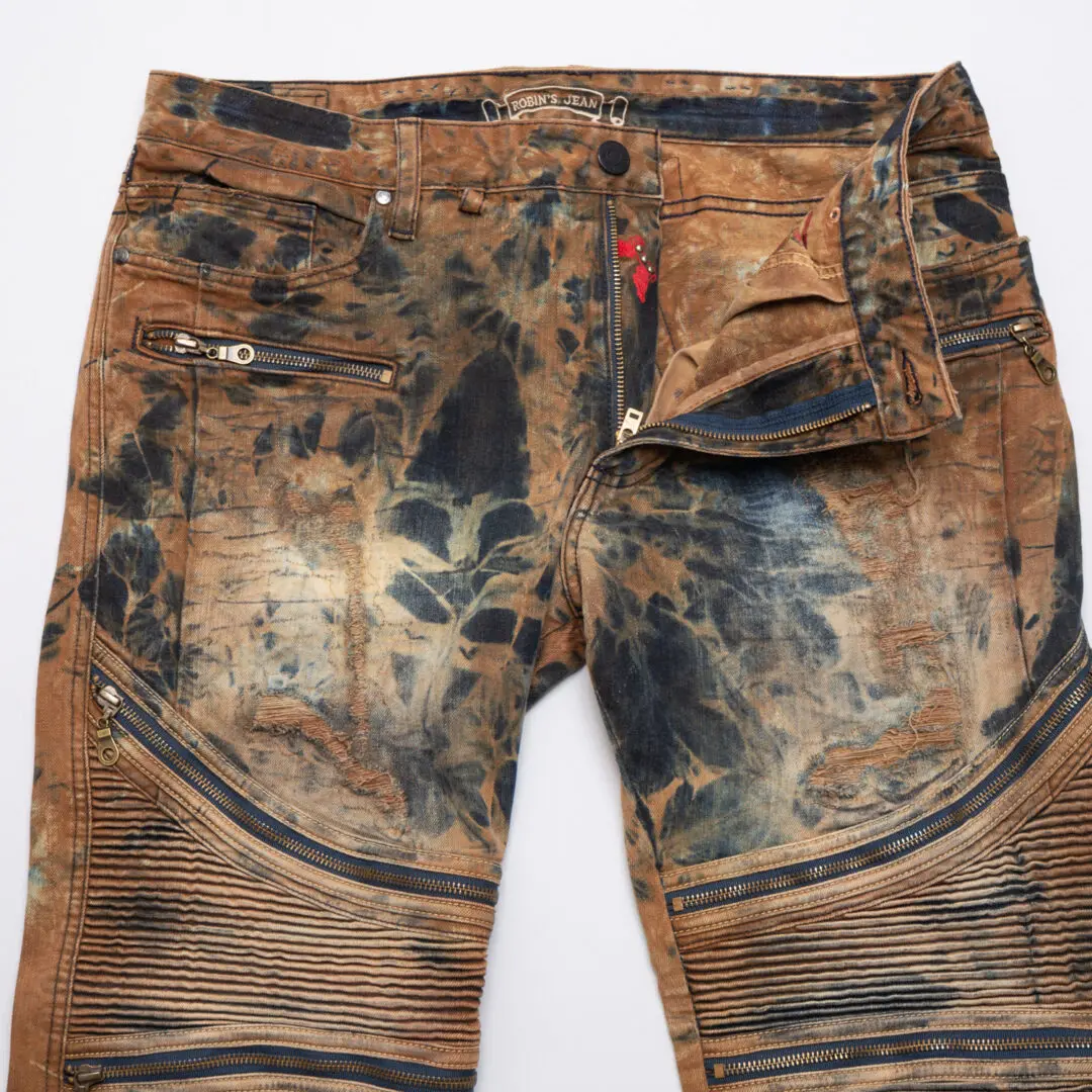 Robin's Jeans The Show Motorcycle W36 Brown Indigo Cotton
