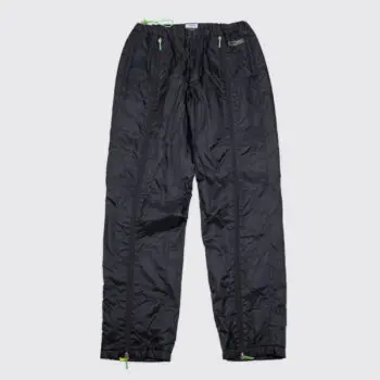 VERSACE Sport Vintage Pants Size XXL Black Performance Insulated