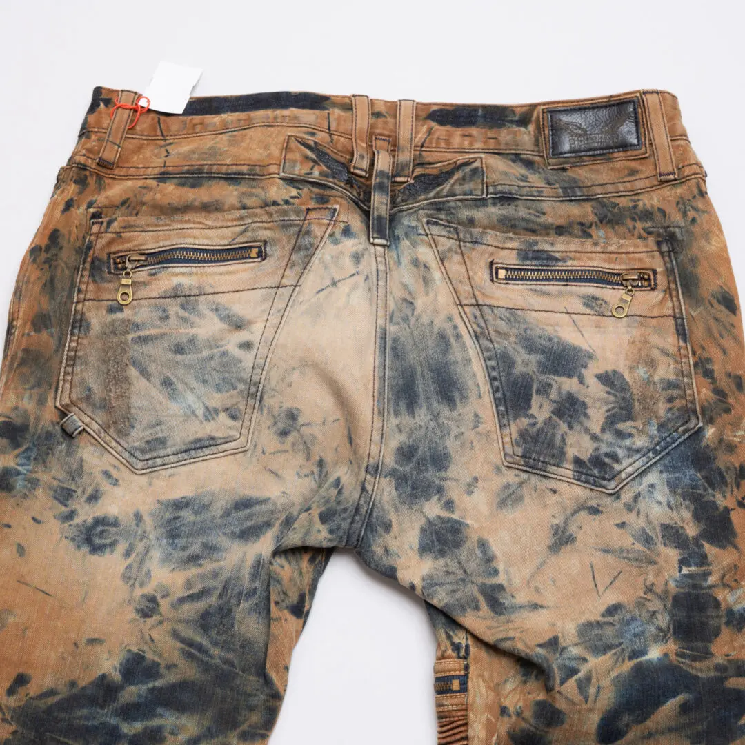 Robin's Jeans The Show Motorcycle W36 Brown Indigo Cotton